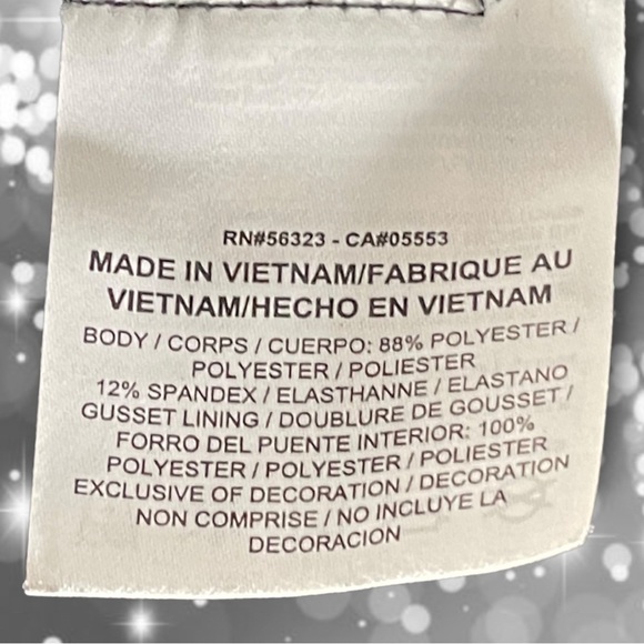 𝅺sparkling Nike 27” Running Leggings Tights Black / Silver Size Extra Small - Picture 11 of 12